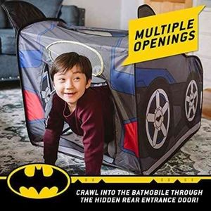 DC Comics Batmobile Pop up Tent Soft 3d Design Toy Batman Hideaway